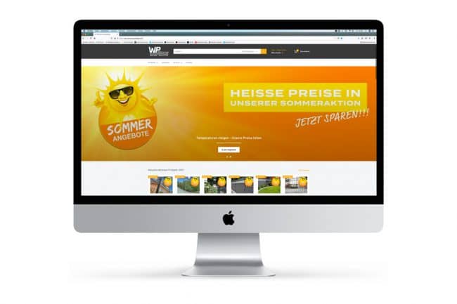 WP Stone Onlineshop Kundenreferenz: WP Stone Onlineshop
