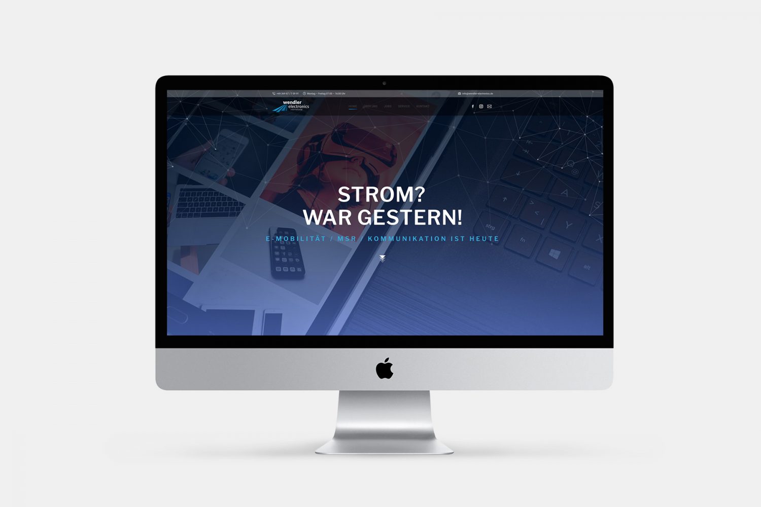 Kundenreferenz Wendler Electronics Webseite